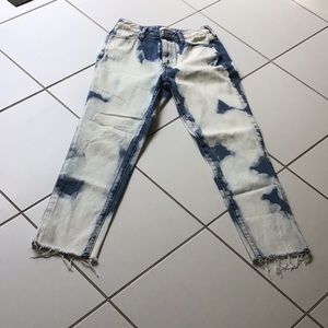 PacSun bleached high rise jeans